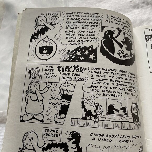 Go Naked #1 Last Gasp 1993 Adult Comic Zine Featuring Groening & More - Picture 13 of 16